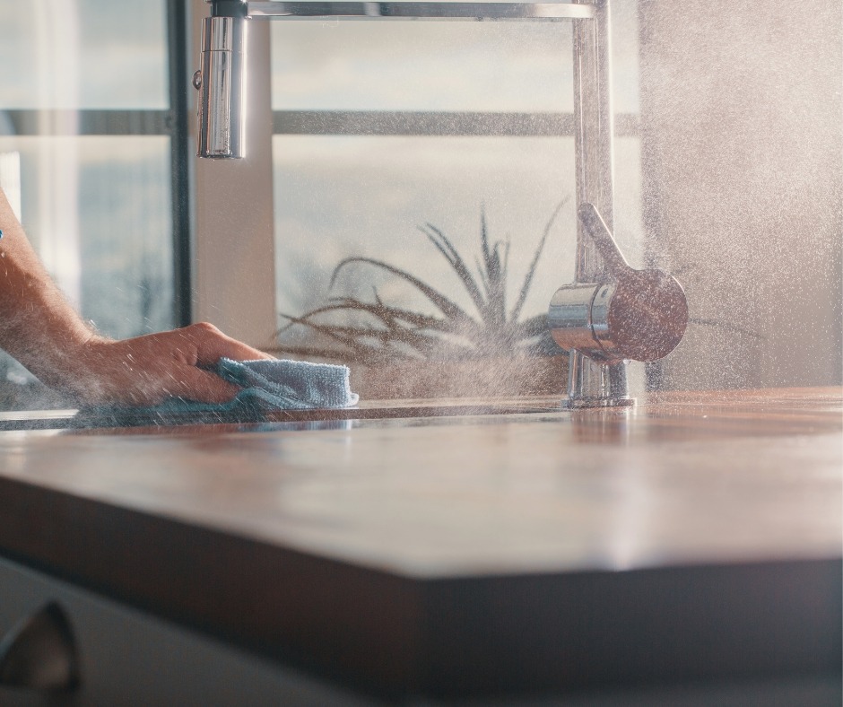 Kitchen cleaning